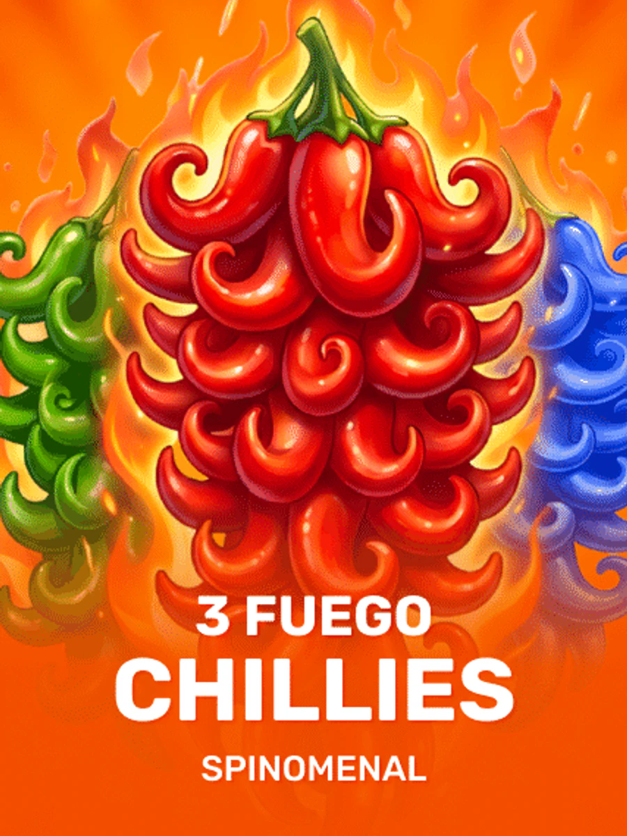 3 Fuego Chillies slot artwork