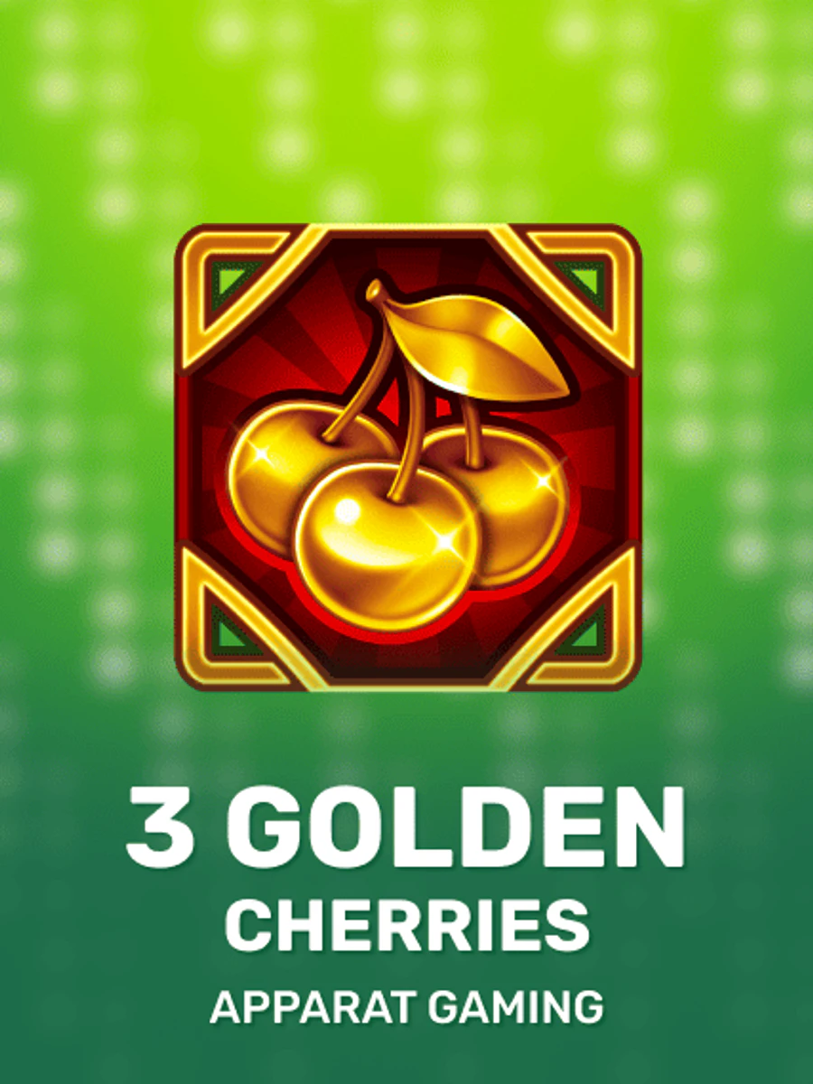 3 Golden Cherries slot artwork