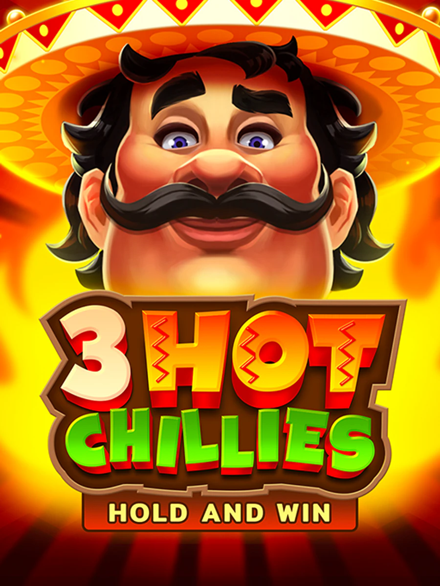 3 Hot Chillies slot artwork