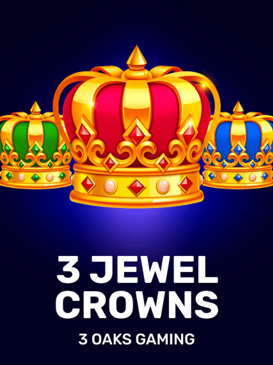 3 Jewel Crowns slot artwork