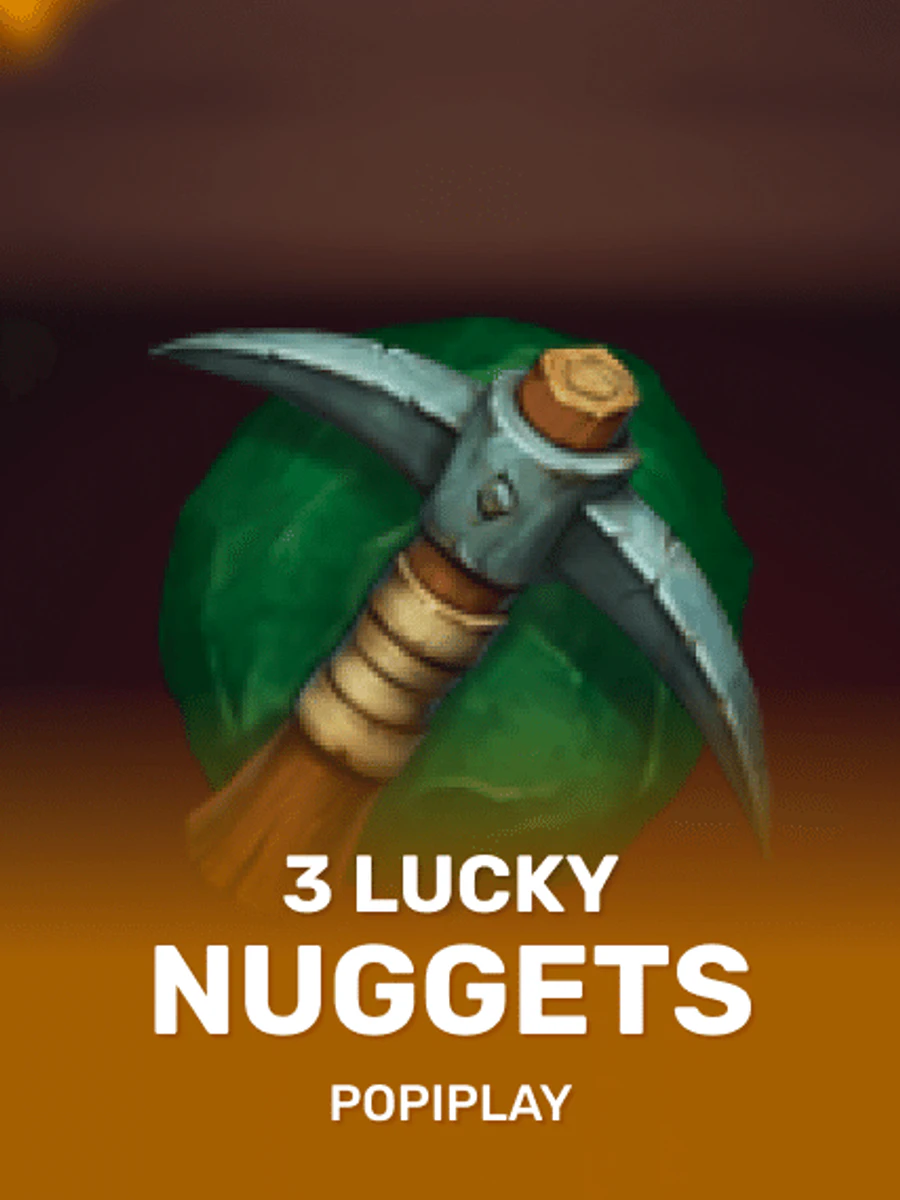 3 Lucky Nuggets slot artwork