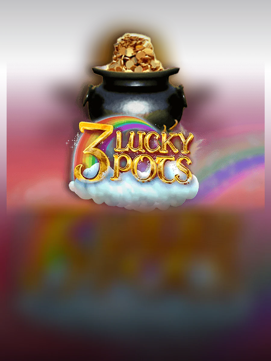3 Lucky Pots slot artwork