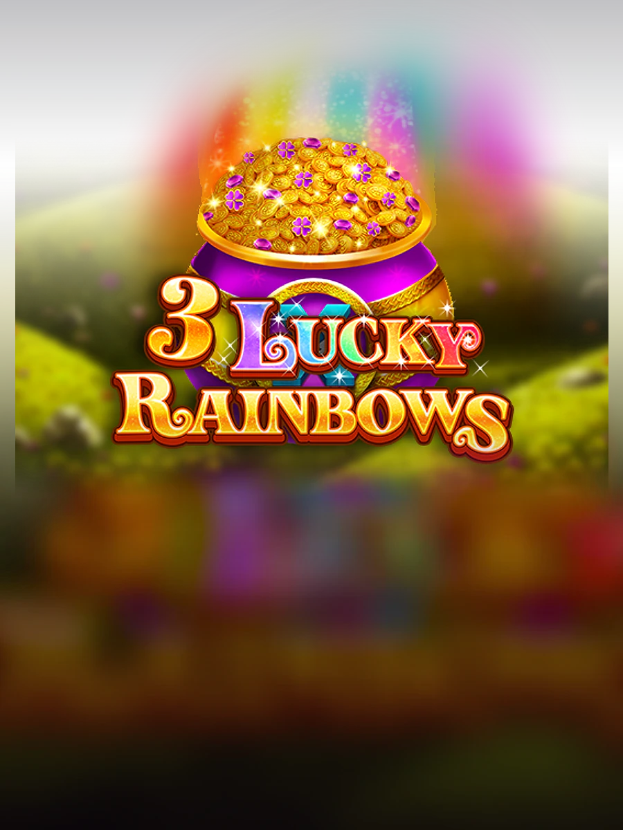 3 Lucky Rainbows slot artwork