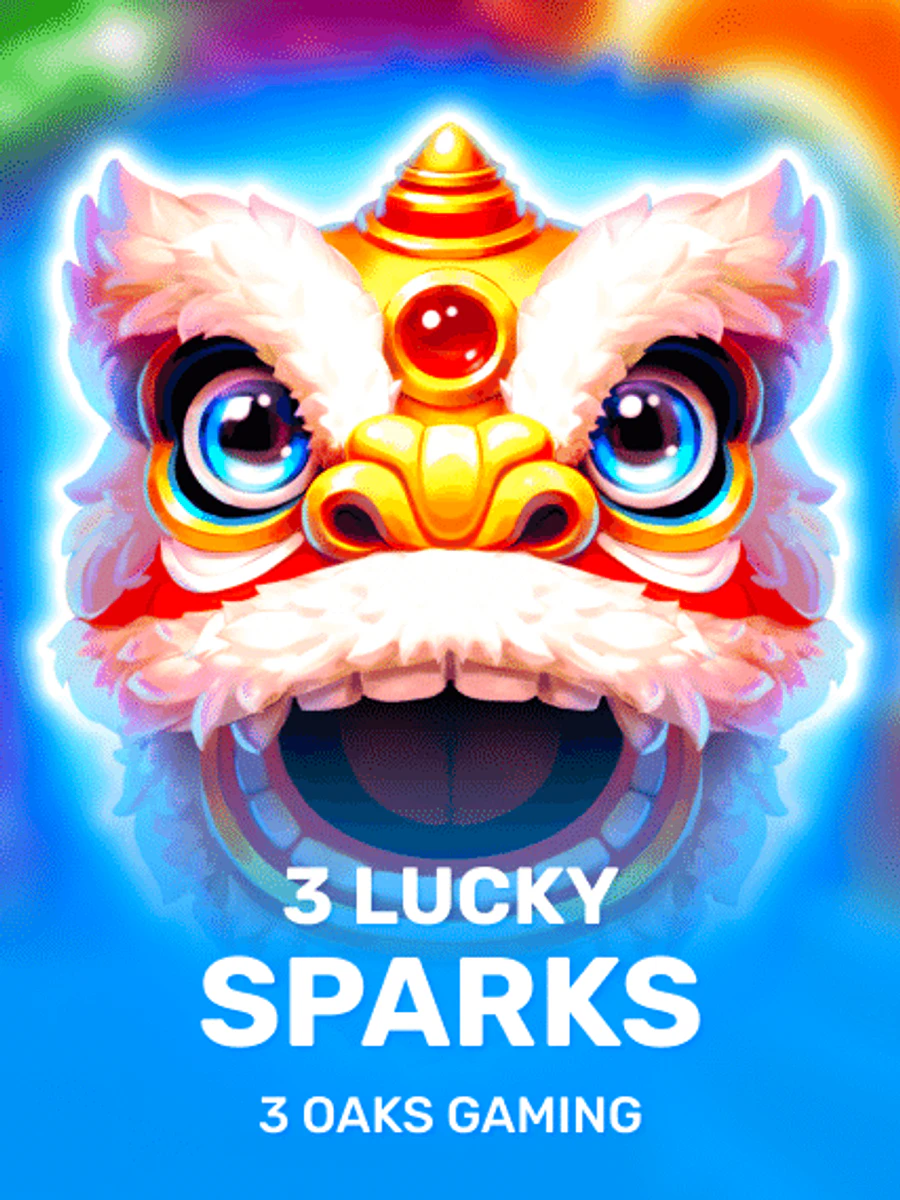 3 Lucky Sparks slot artwork