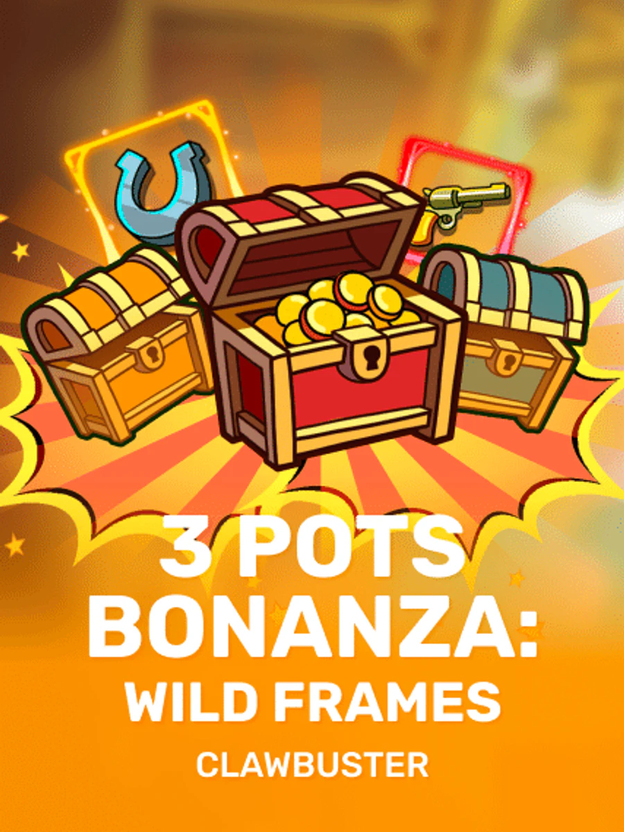 3 Pots Bonanza: Wild Frames slot artwork