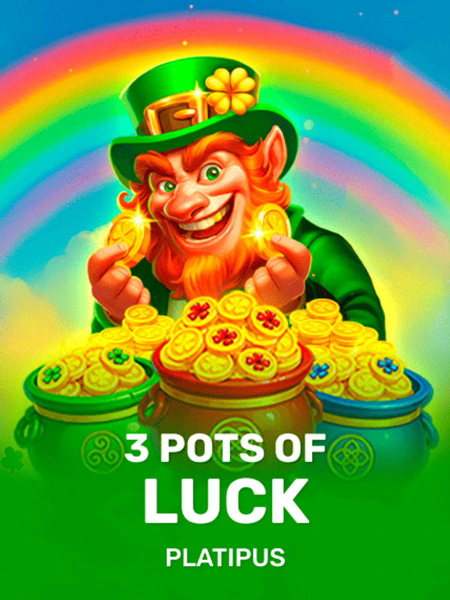 3 Pots of Luck slot artwork