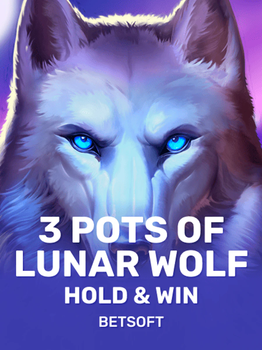 3 Pots of Lunar Wolf – Hold & Win slot artwork