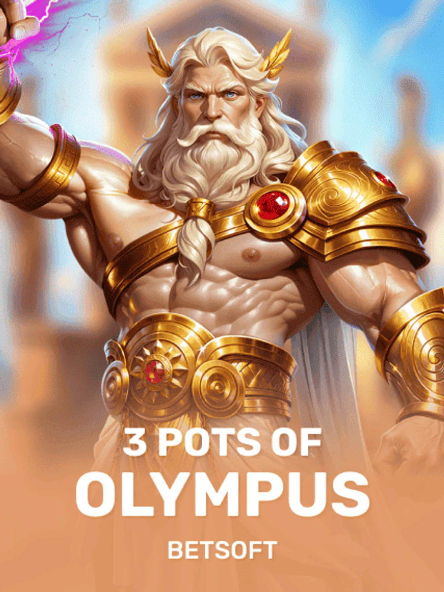 3 Pots of Olympus slot artwork