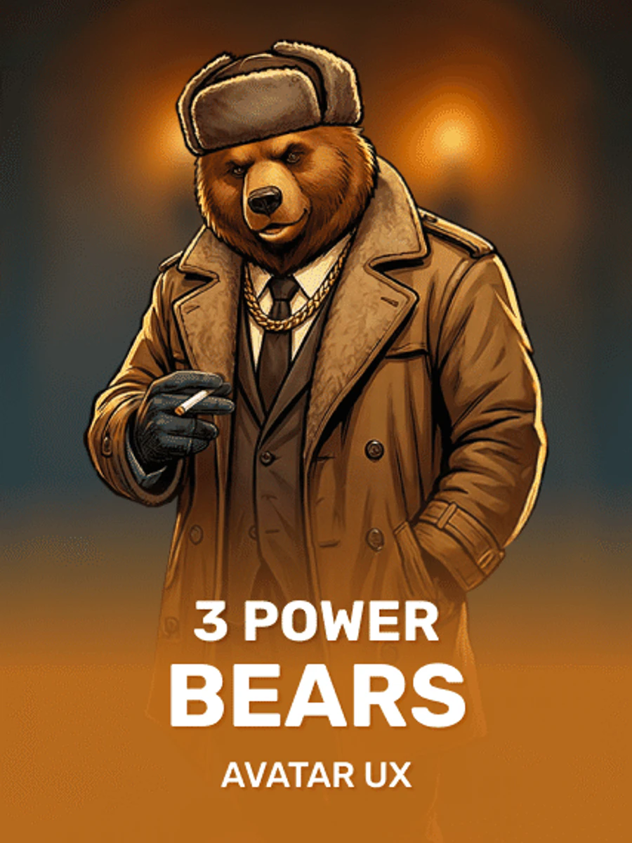 3 Power Bears slot artwork