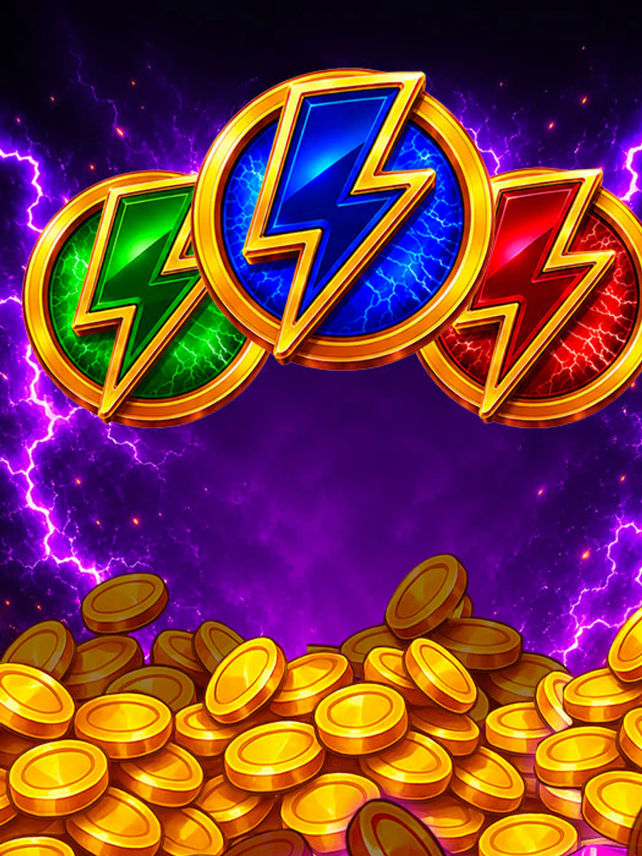 3 Power Coins slot artwork