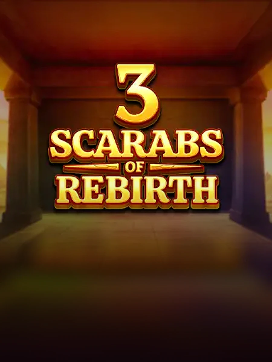 3 Scarabs Of Rebirth slot artwork