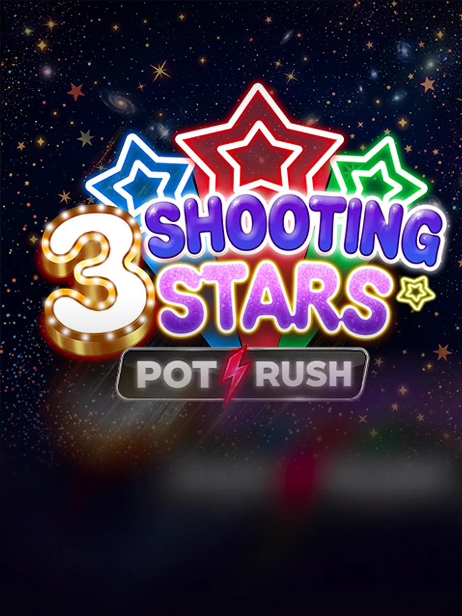 3 Shooting Stars slot artwork