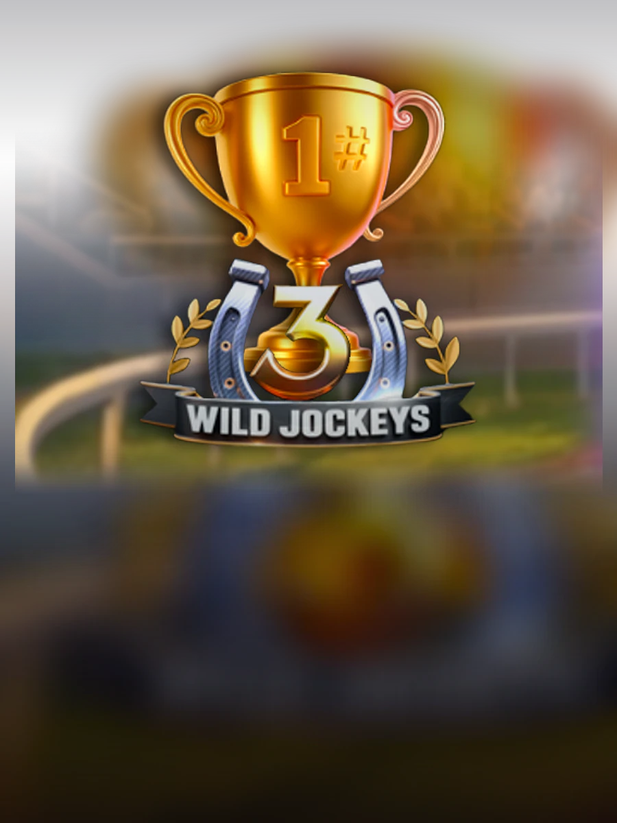 3 Wild Jockeys slot artwork