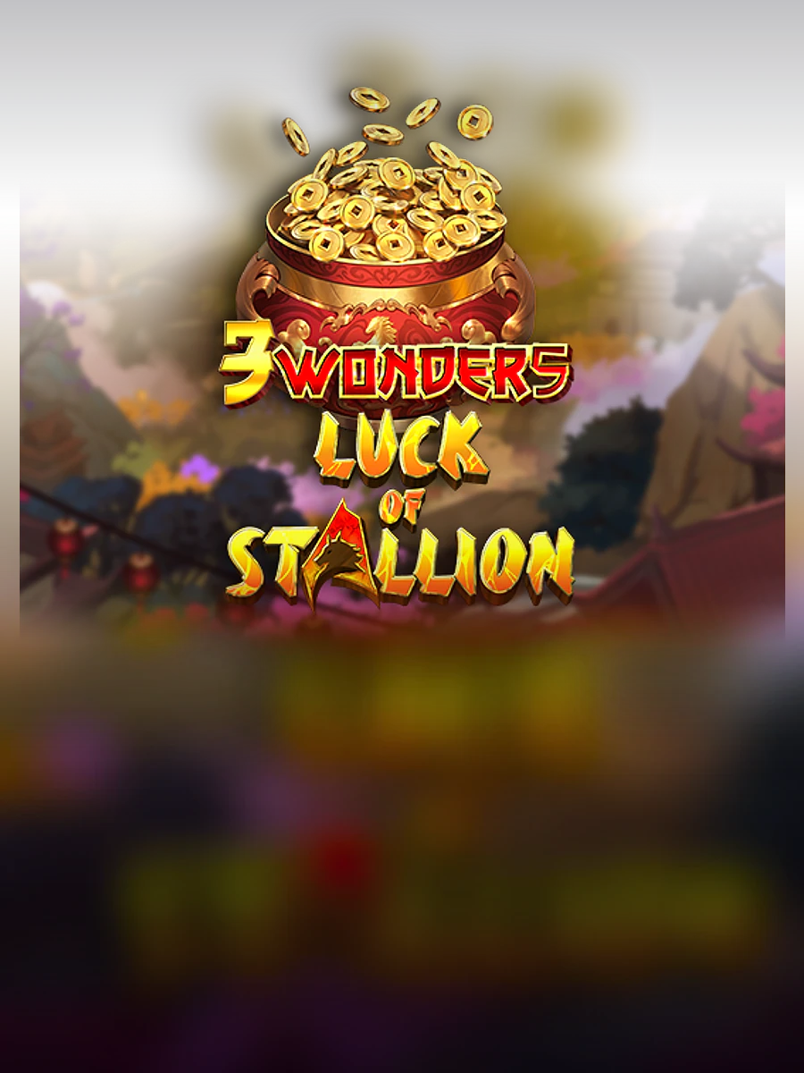 3 Wonders - Luck of Stallion slot artwork