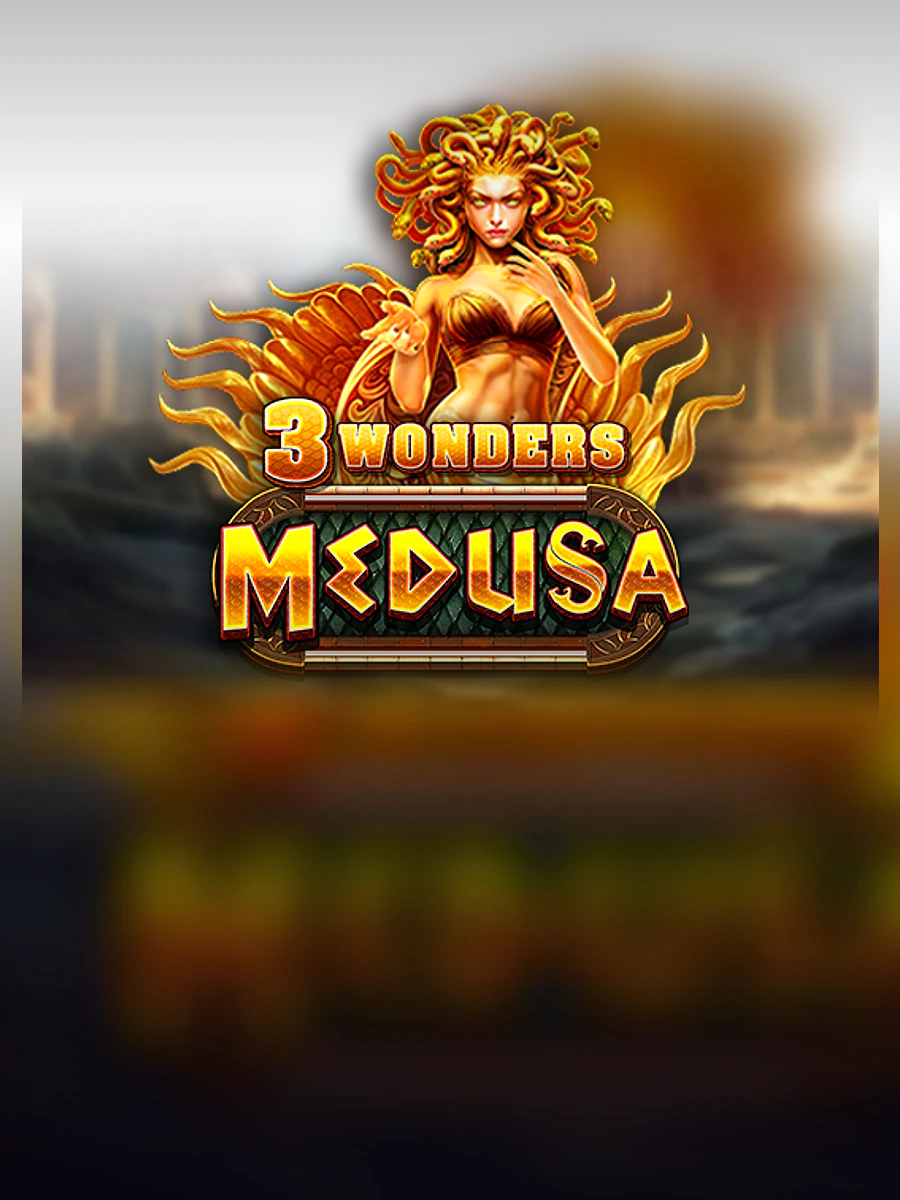 3 Wonders Medusa slot artwork