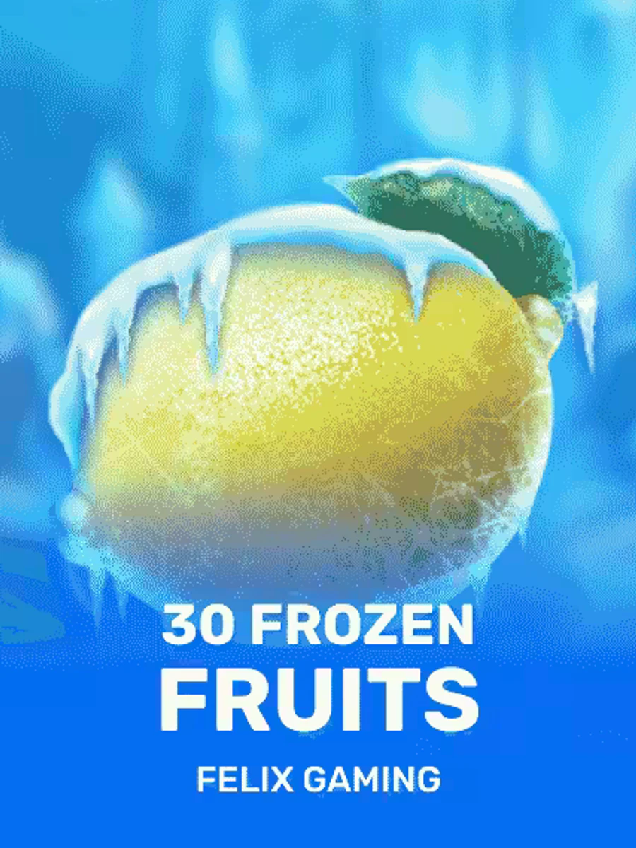 30 Frozen Fruits slot artwork