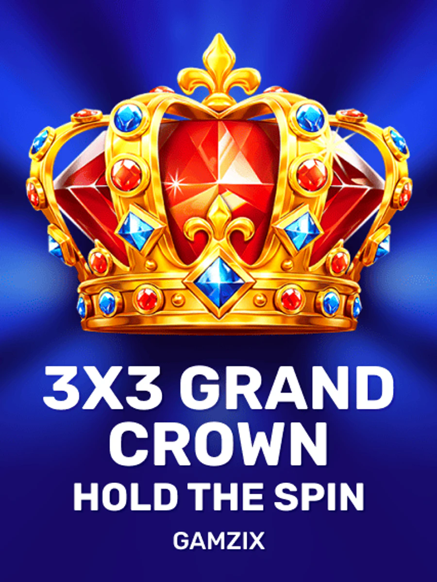 3x3 Grand Crown: Hold the Spin slot artwork