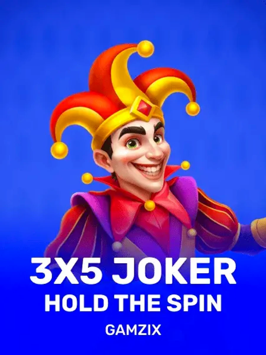 3x5 Joker: Hold The Spin slot artwork