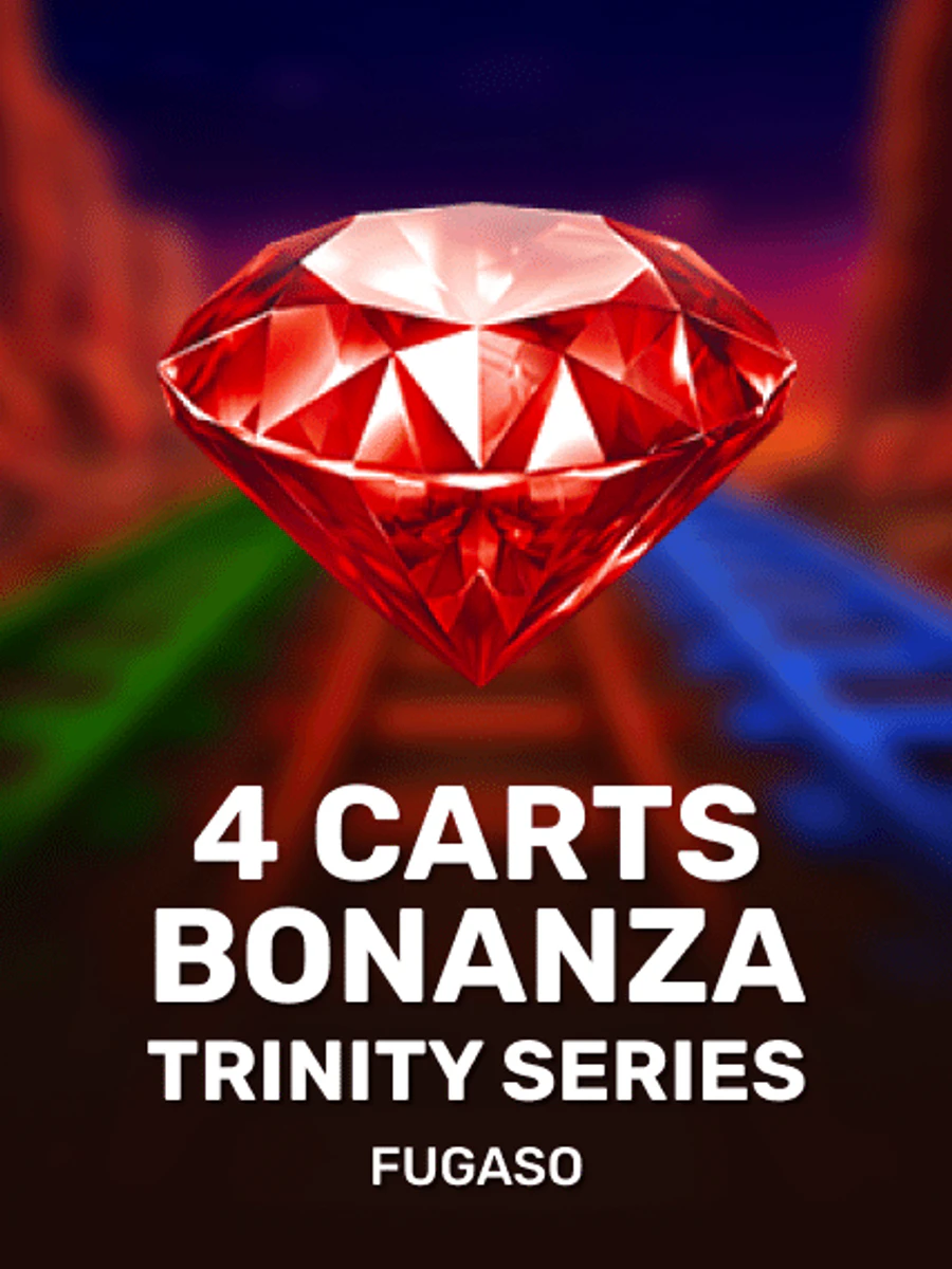 4 Carts Bonanza: Trinity Series slot artwork