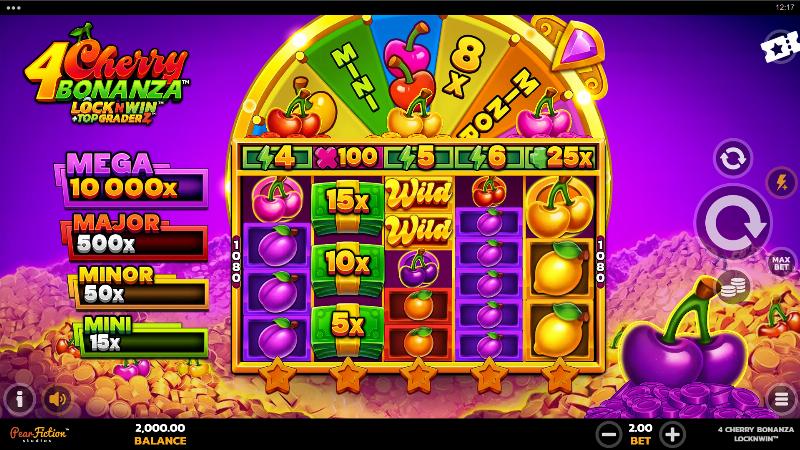 4 Cherry Bonanza slot artwork