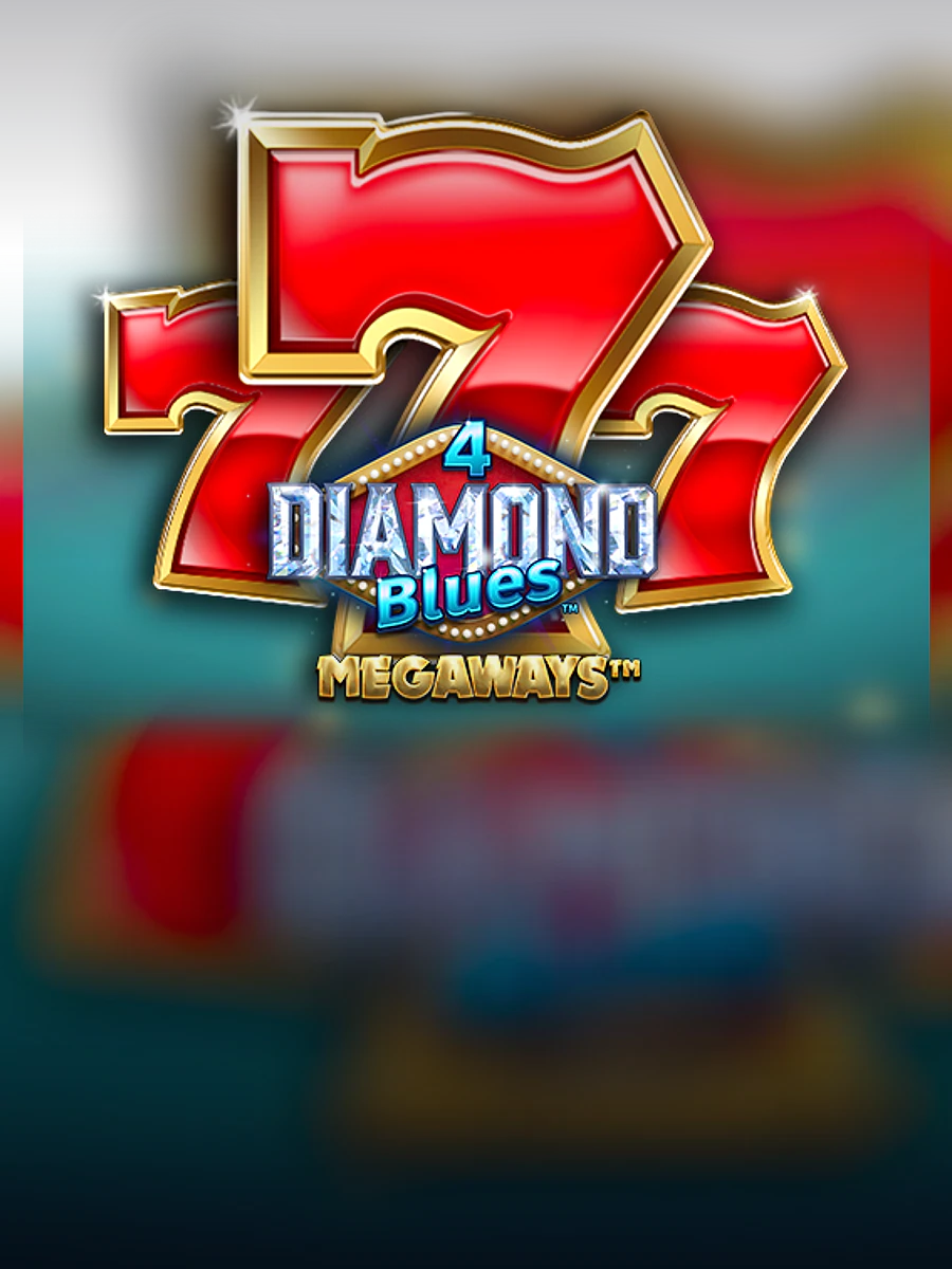 4 Diamond Blues Megaways casino game artwork