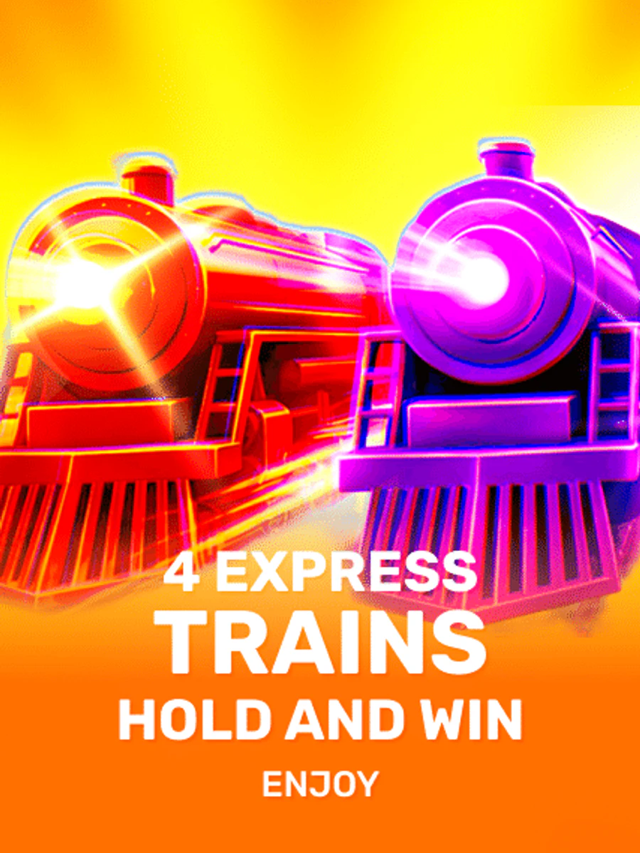 4 Express Trains: Hold and Win casino game artwork