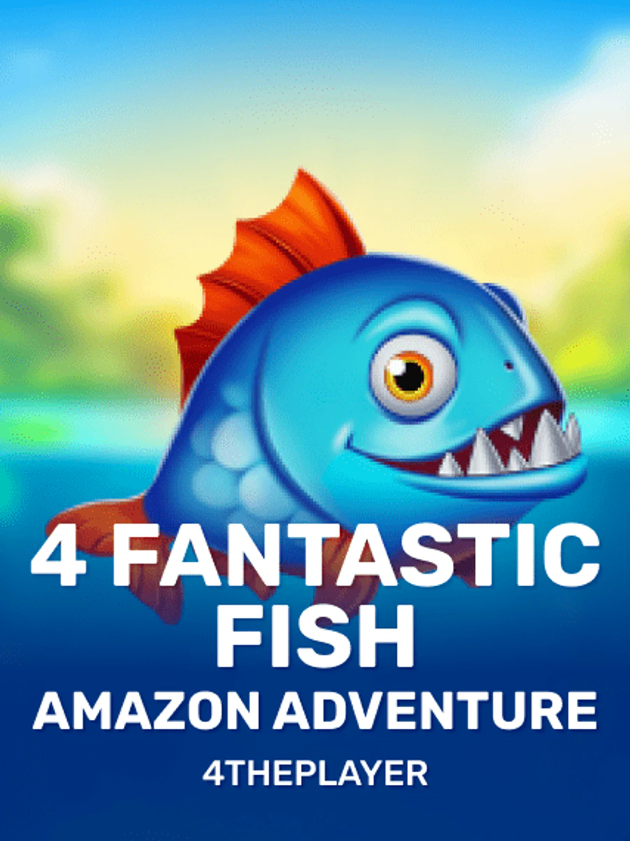 4 Fantastic Fish Amazon Adventure slot artwork