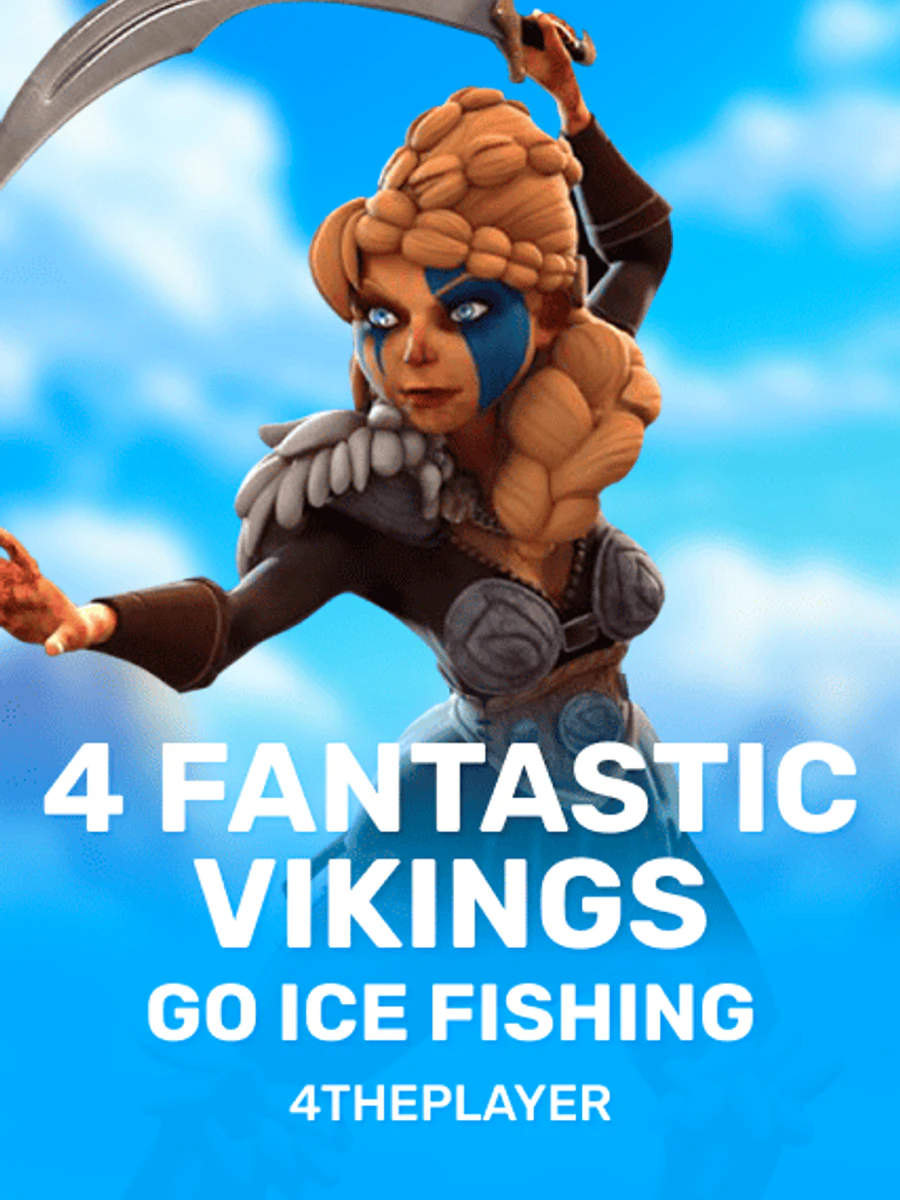 4 Fantastic Vikings Go Ice Fishing slot artwork