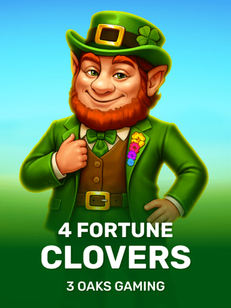 4 Fortune Clovers slot artwork
