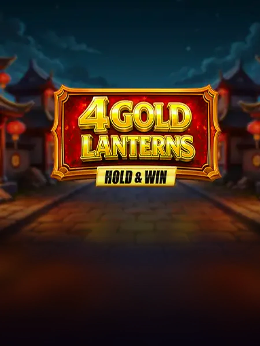 4 Gold Lanterns Hold & Win slot artwork