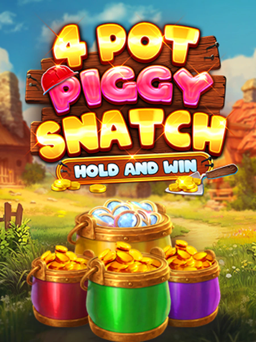 4 Pot Piggy Snatch Hold and Win slot artwork
