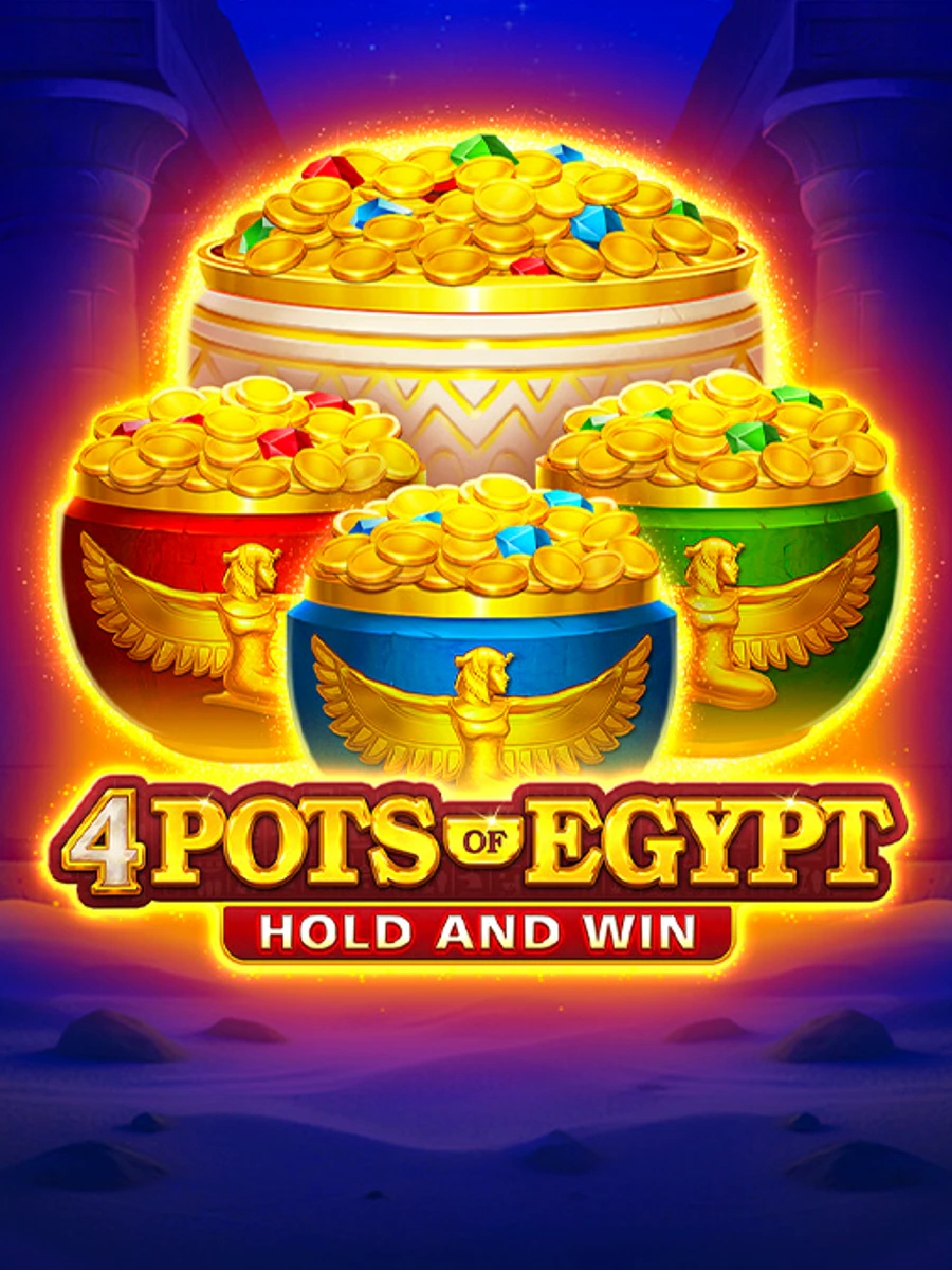 4 Pots of Egypt slot artwork