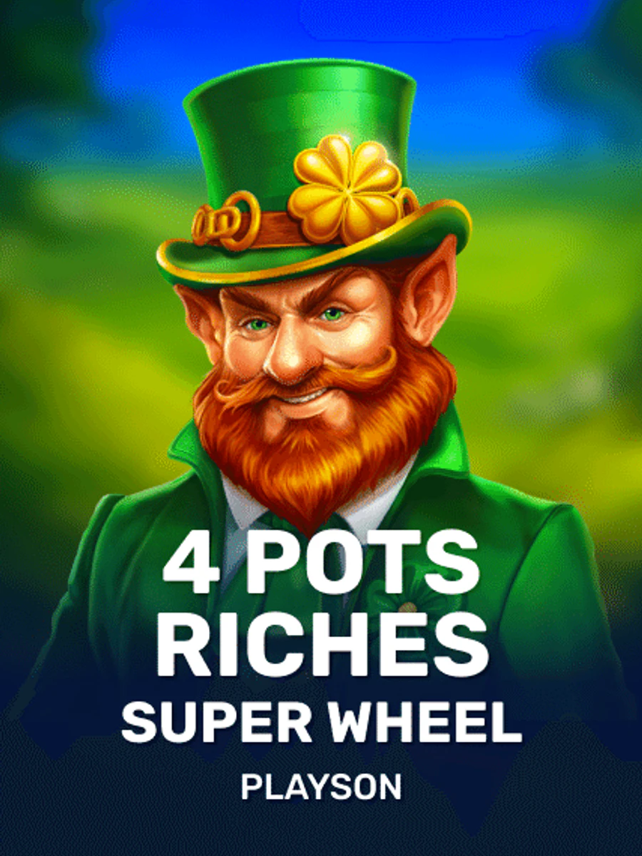 4 Pots Riches: Super Wheel slot artwork
