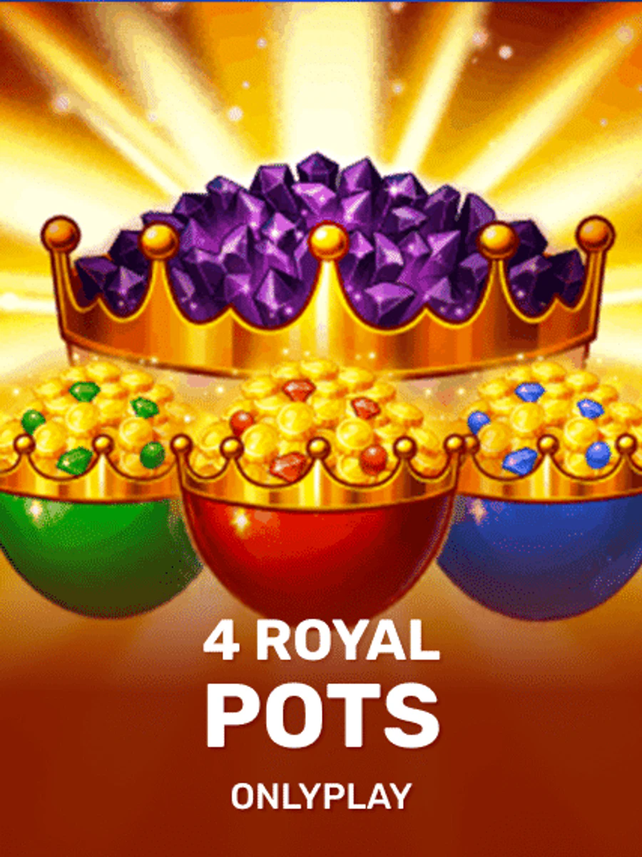 4 Royal Pots slot artwork
