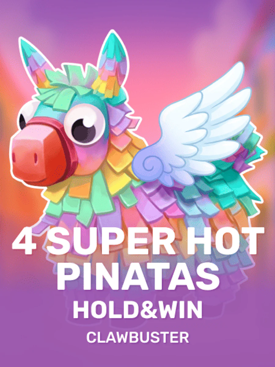 4 Super Hot Pinatas: Hold&Win slot artwork