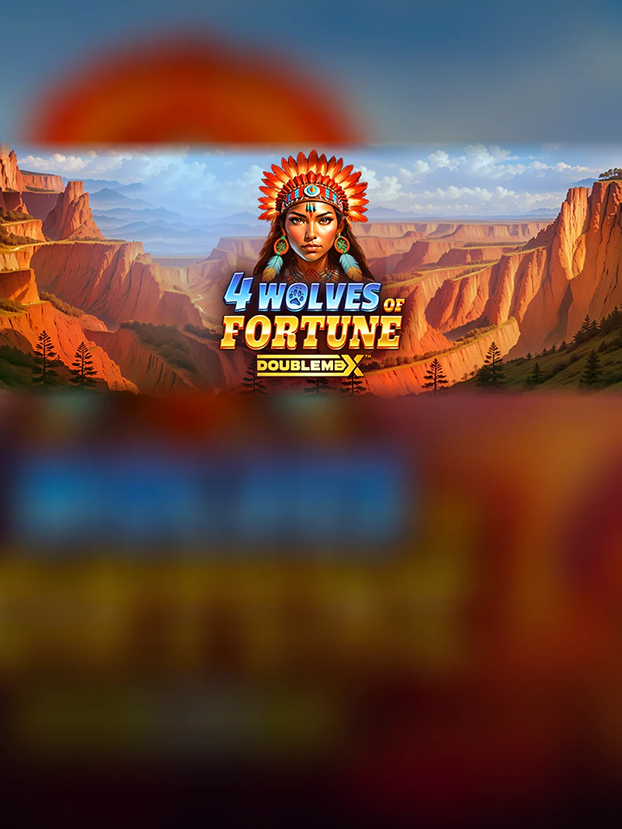4 Wolves of Fortune DoubleMax™ slot artwork