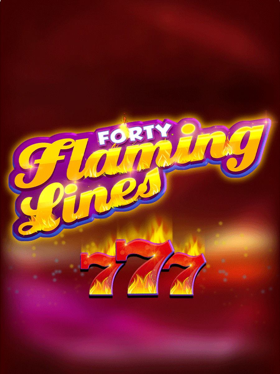 40 Flaming Lines slot artwork
