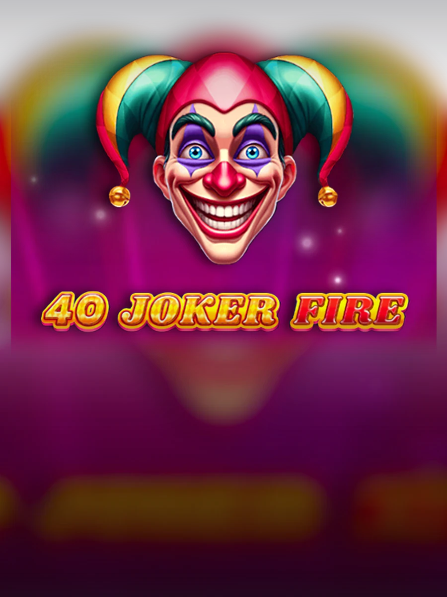 40 Joker Fire slot artwork