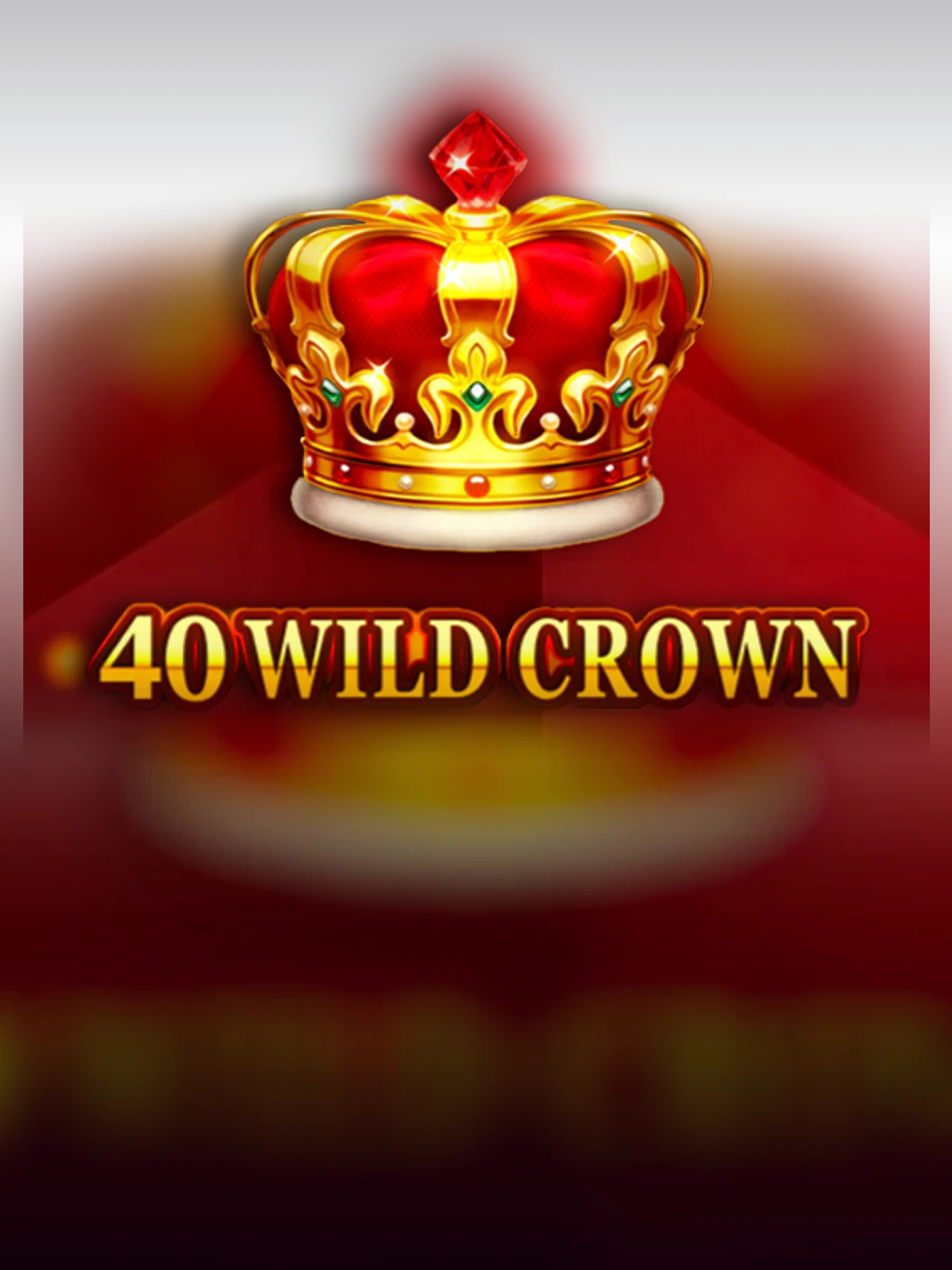 40 Wild Crown slot artwork