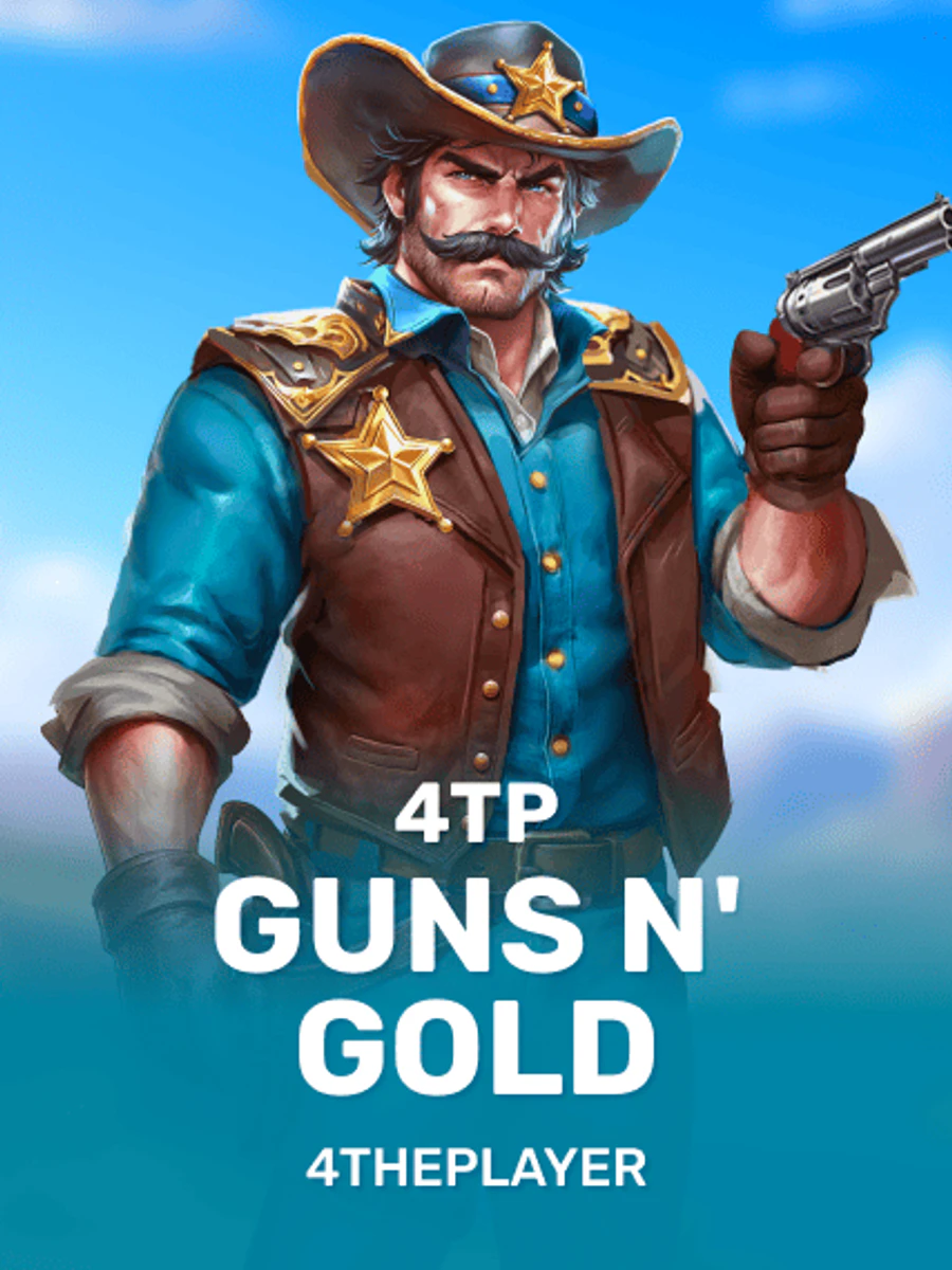 4TP Guns N’ Gold slot artwork