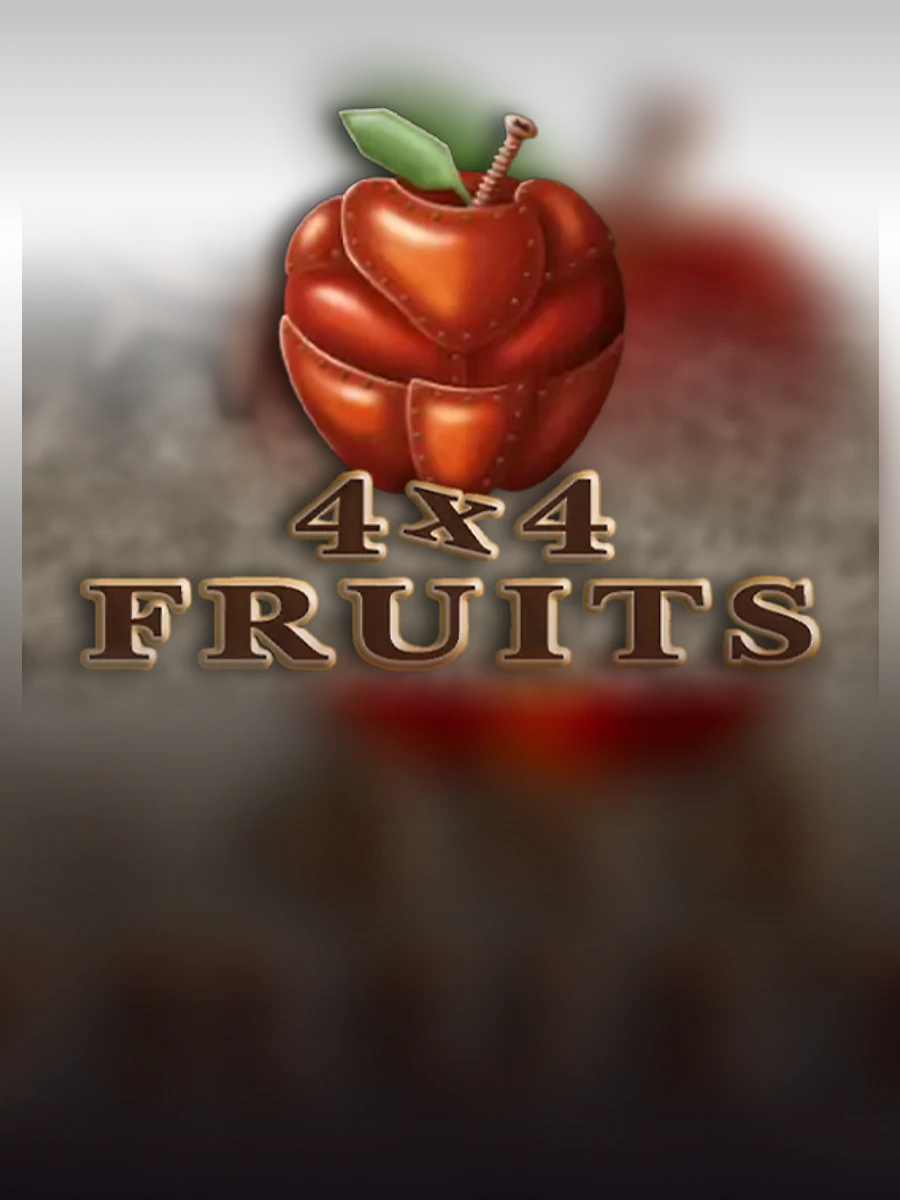 4x4 Fruits slot artwork