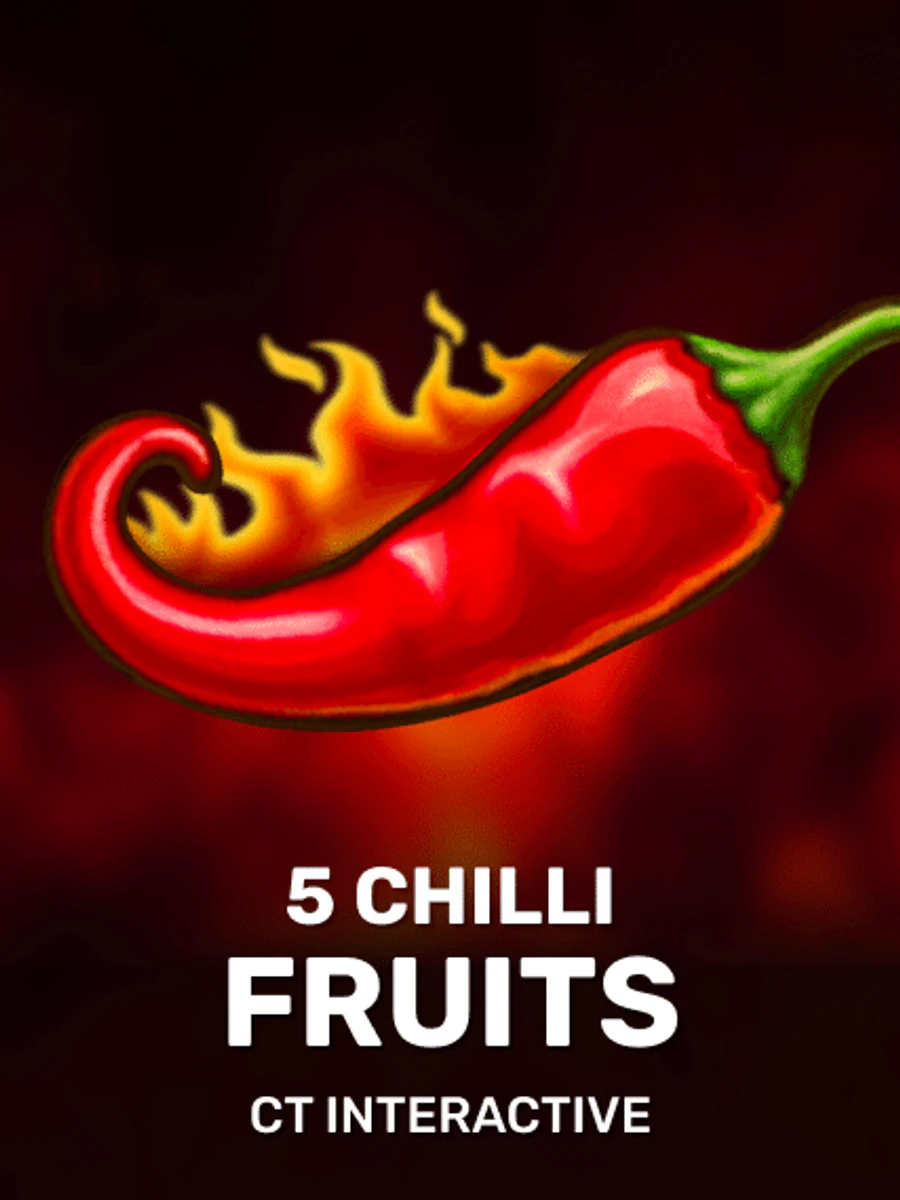 5 Chilli Fruits slot artwork