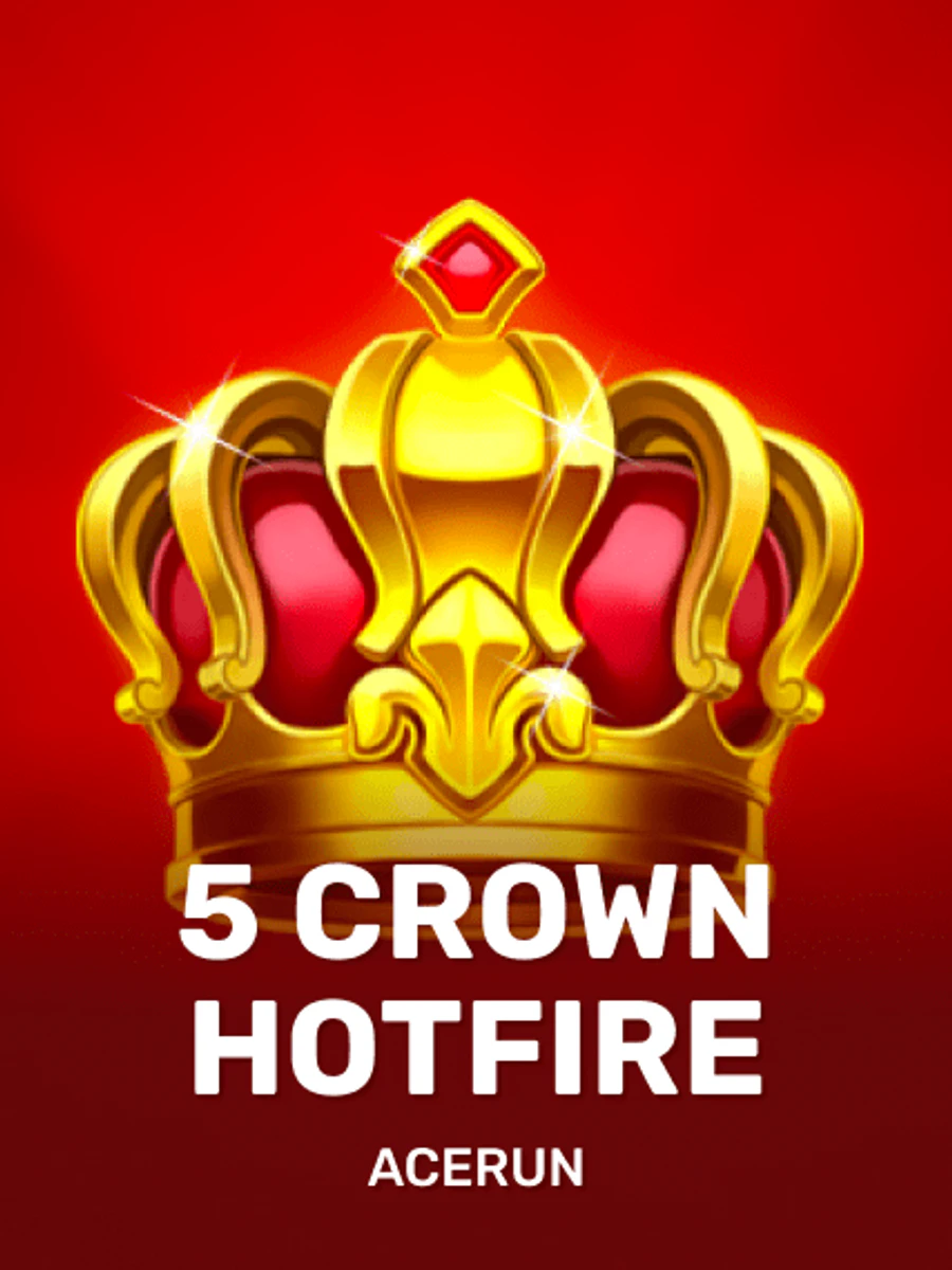 5 Crown Hotfire slot artwork