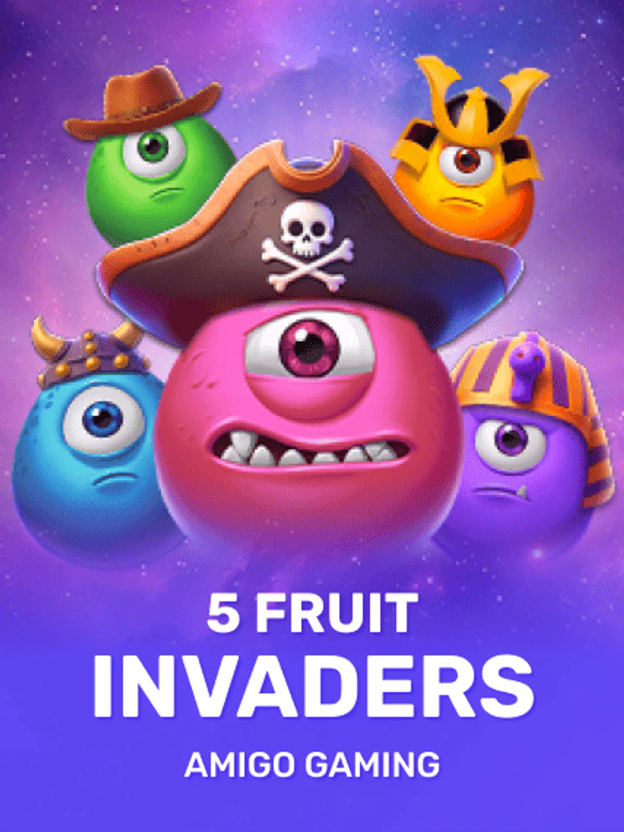 5 Fruit Invaders slot artwork