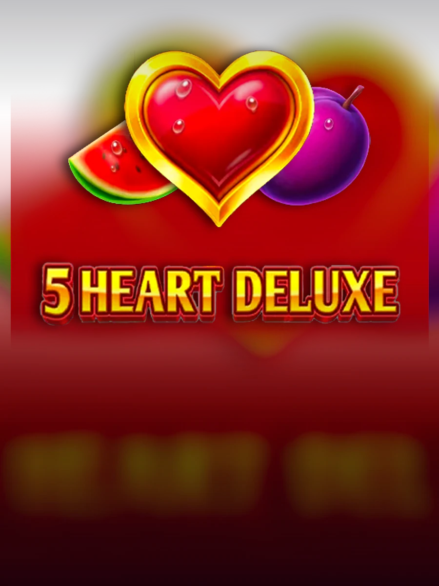 5 Heart Deluxe slot artwork