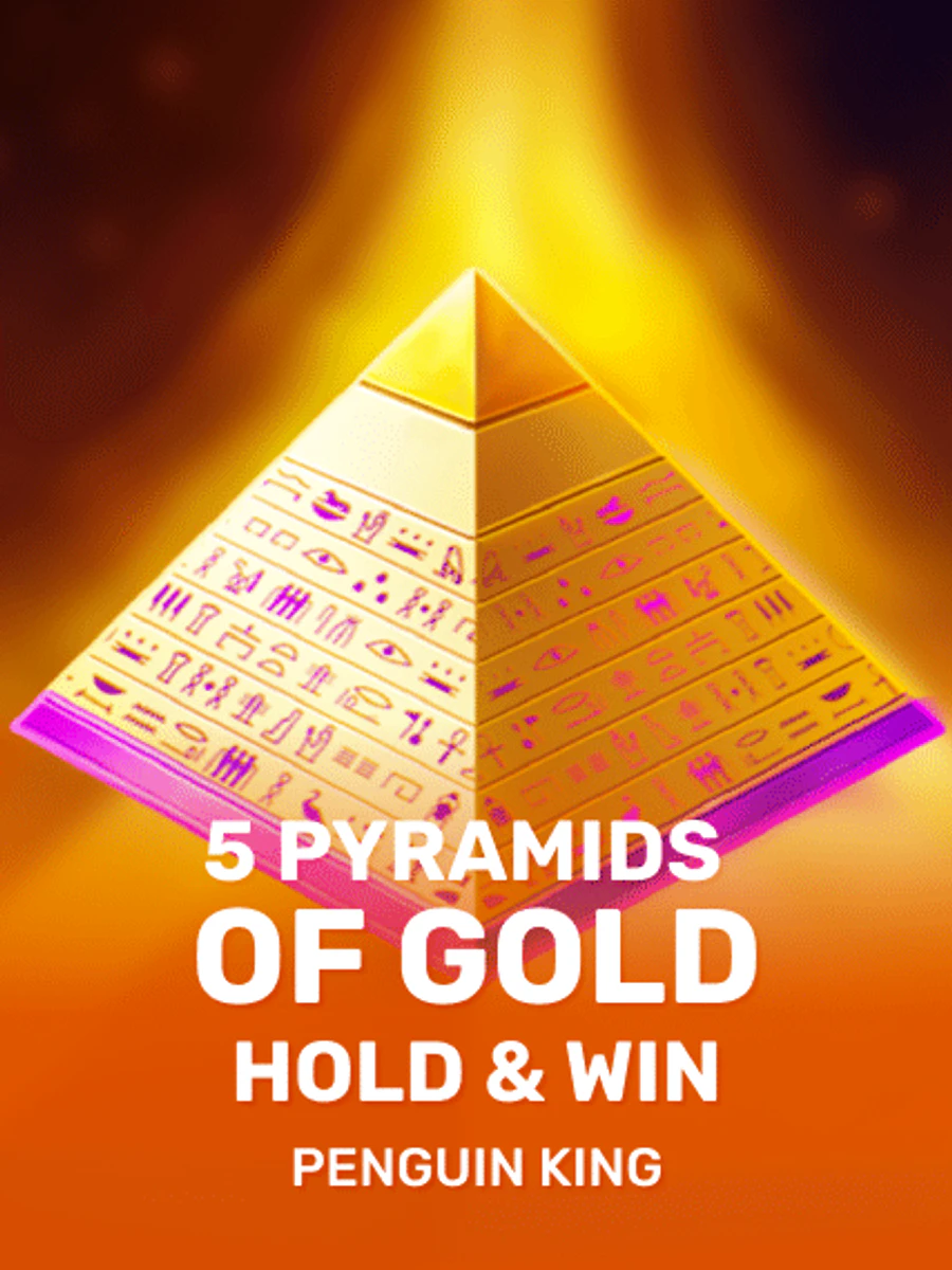5 Pyramids of Gold: Hold & Win slot artwork