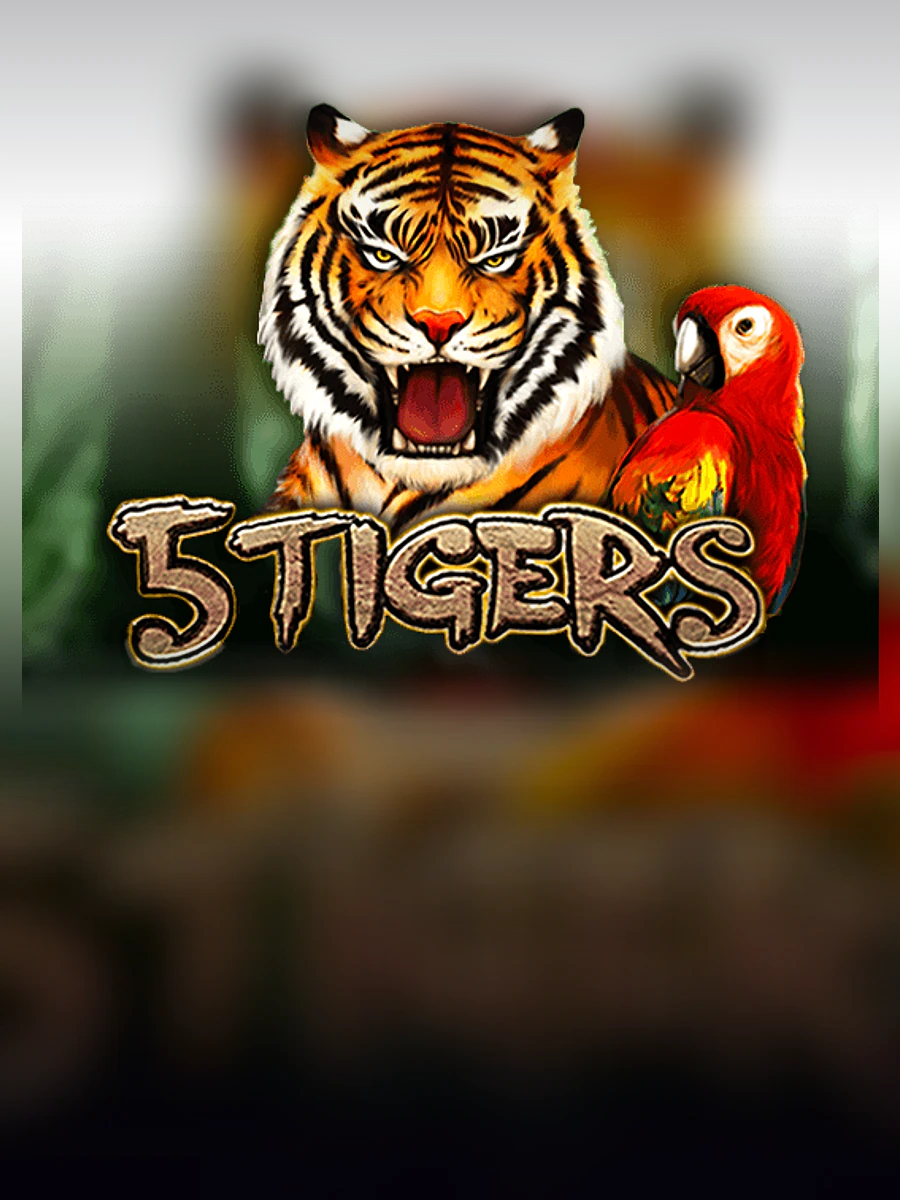 5 Tigers slot artwork