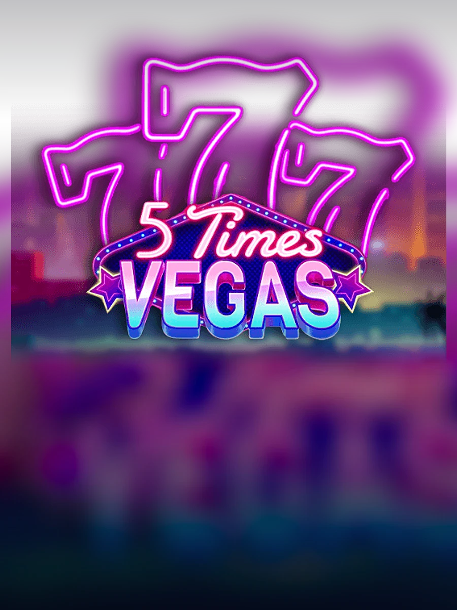 5 Times Vegas slot artwork