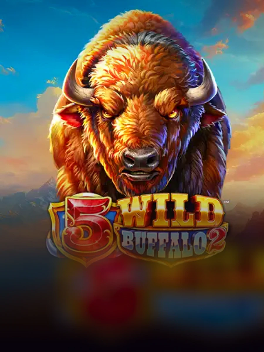 5 Wild Buffalo 2 slot artwork