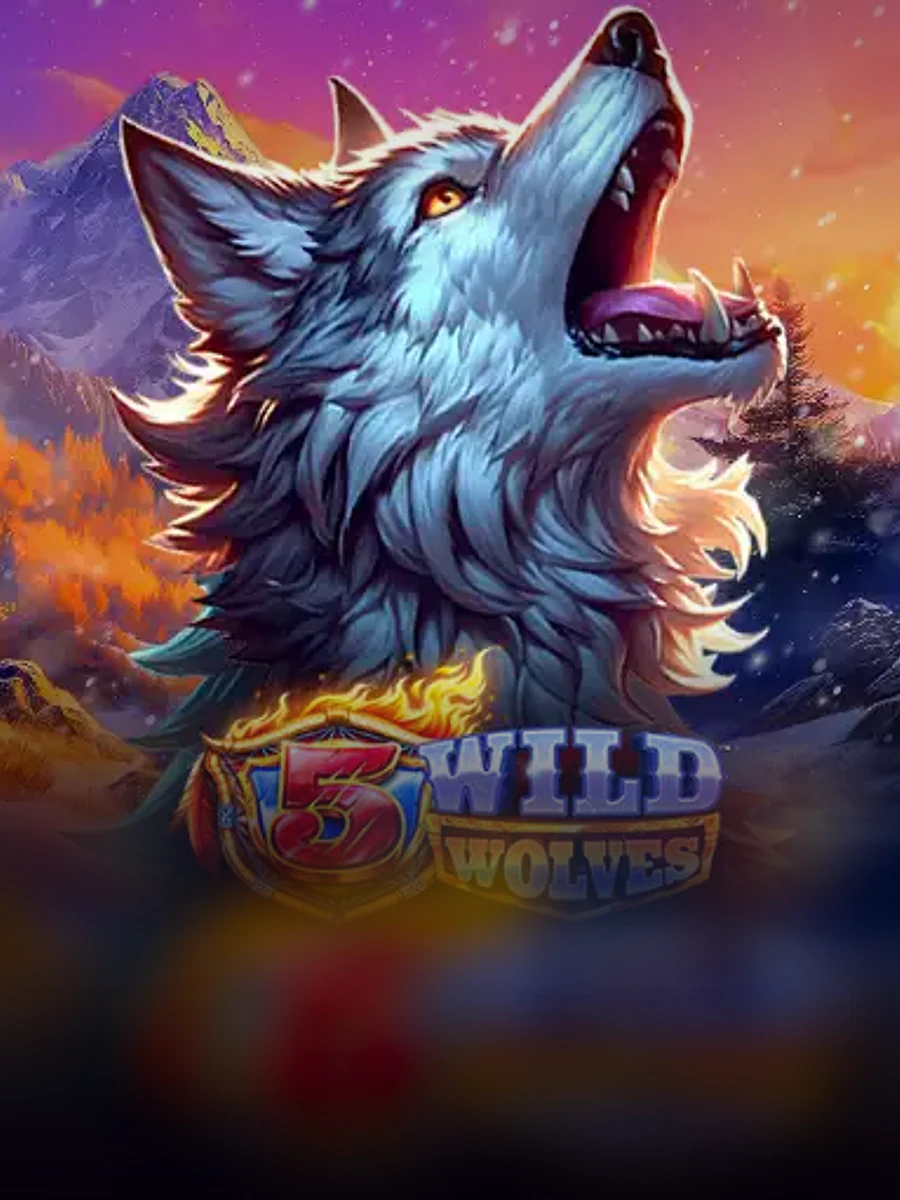 5 Wild Wolves slot artwork